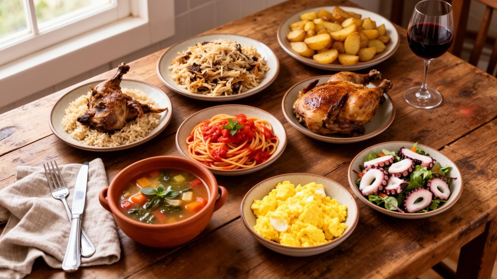 100 Receitas Económicas Portuguesas por menos de 5€ para 4 Pessoas (Lista Completa 2026)