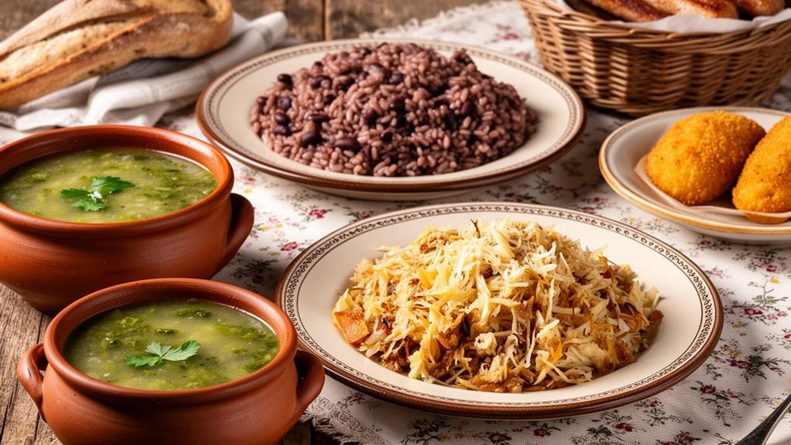 Almoço de família para 8 pessoas por menos de 25€: menu completo