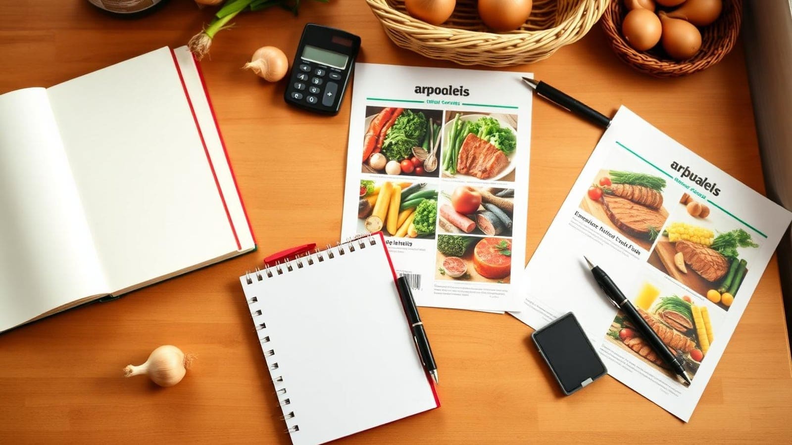Como ler os folhetos dos supermercados e montar o menu da semana em 20 minutos