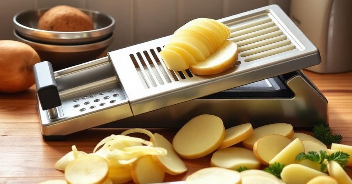 Melhores Mandolinas e Raladores Multifunções 2026 Portugal — Fatias Finas e Seguras em Segundos