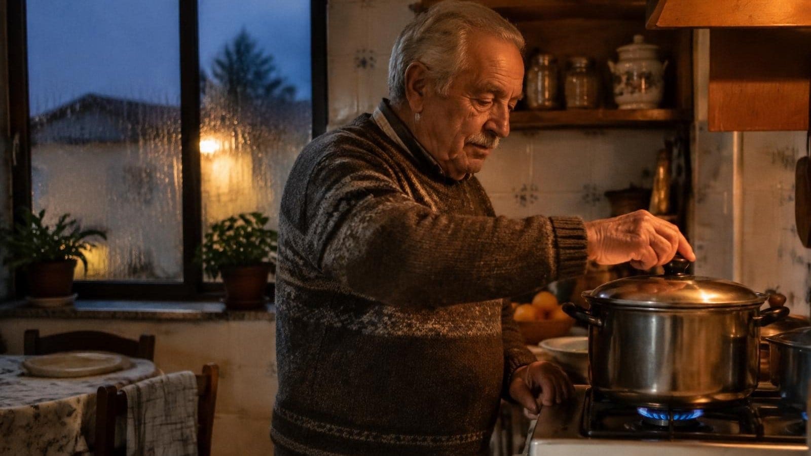 Chegou o frio: 12 hábitos do Sr. Amadeu para cozinhar gastando muito menos gás e luz