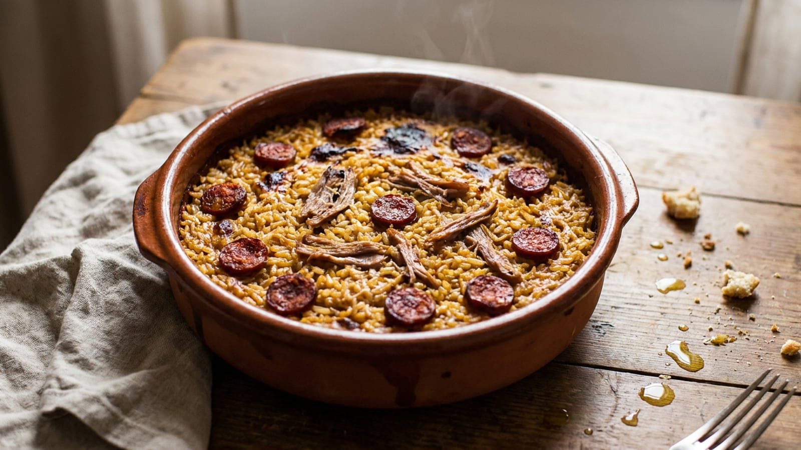 Arroz de Pato no Forno Económico
