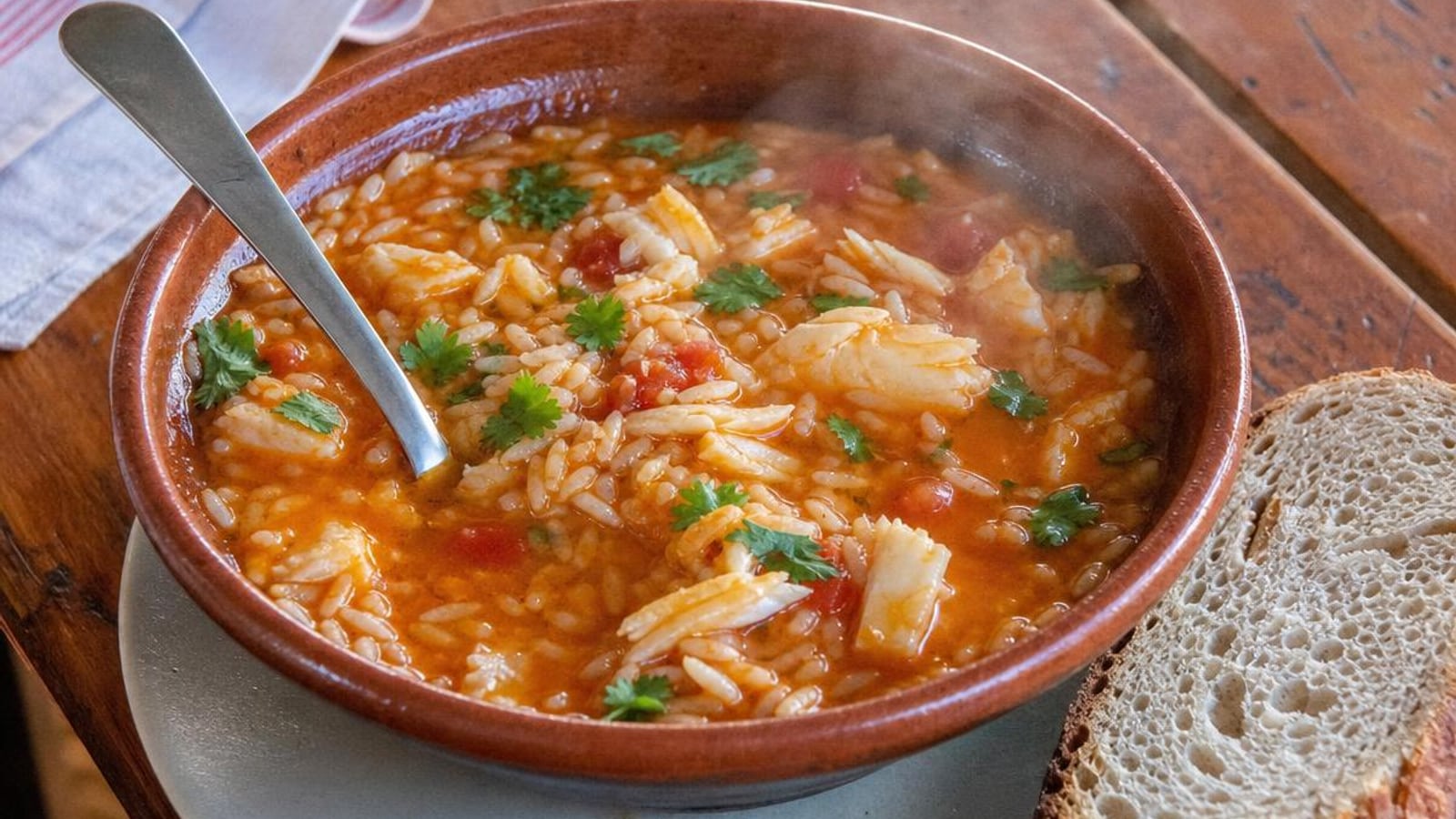 Arroz de Tomate Malandro com Bacalhau