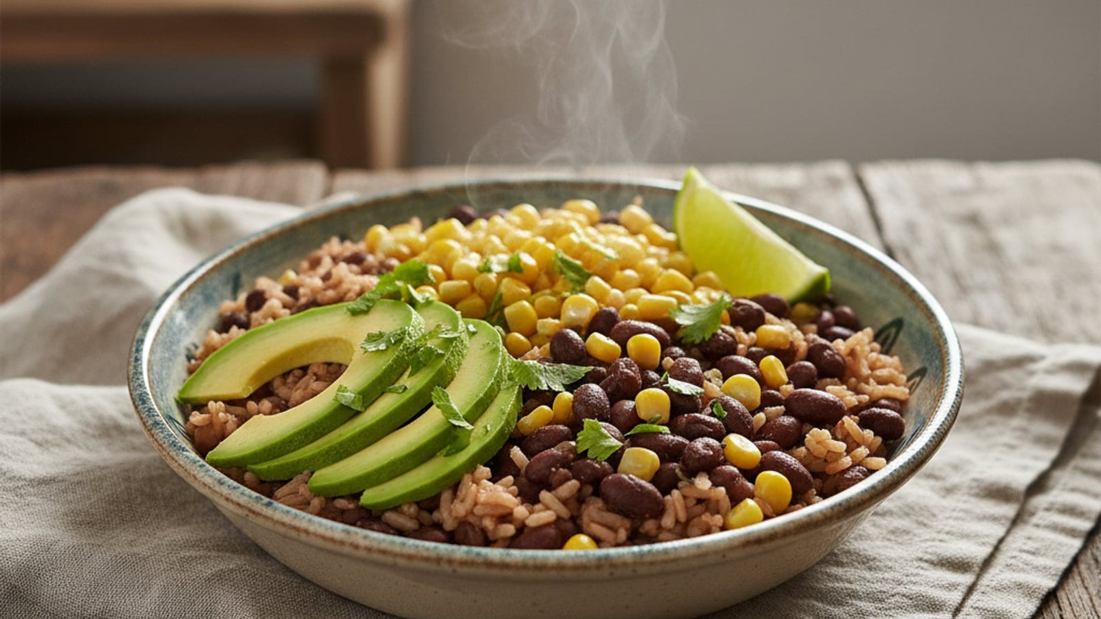 Bowl de Arroz com Feijão