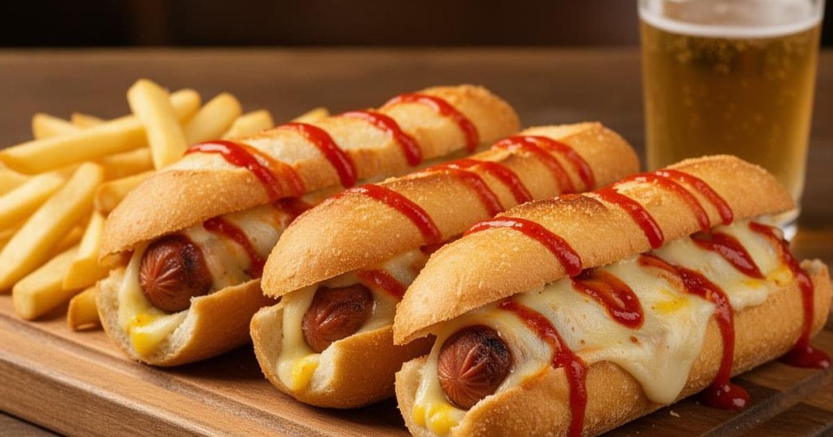 Cachorrinhos do Porto Caseiros com Molho Picante