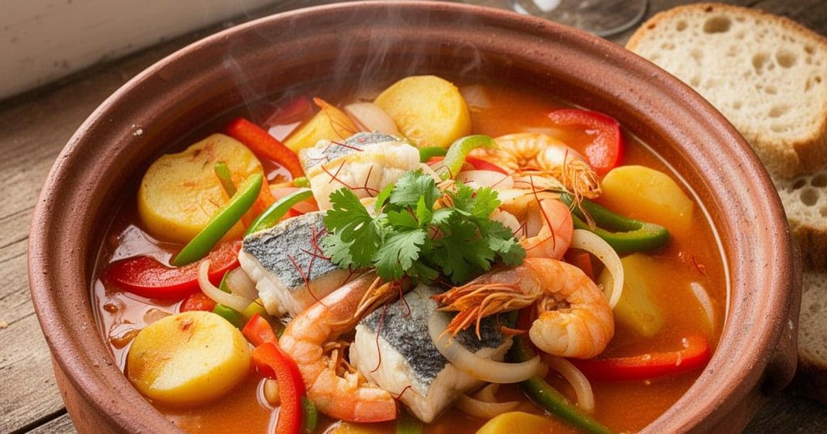 Caldeirada de Peixe Express em 30 Minutos