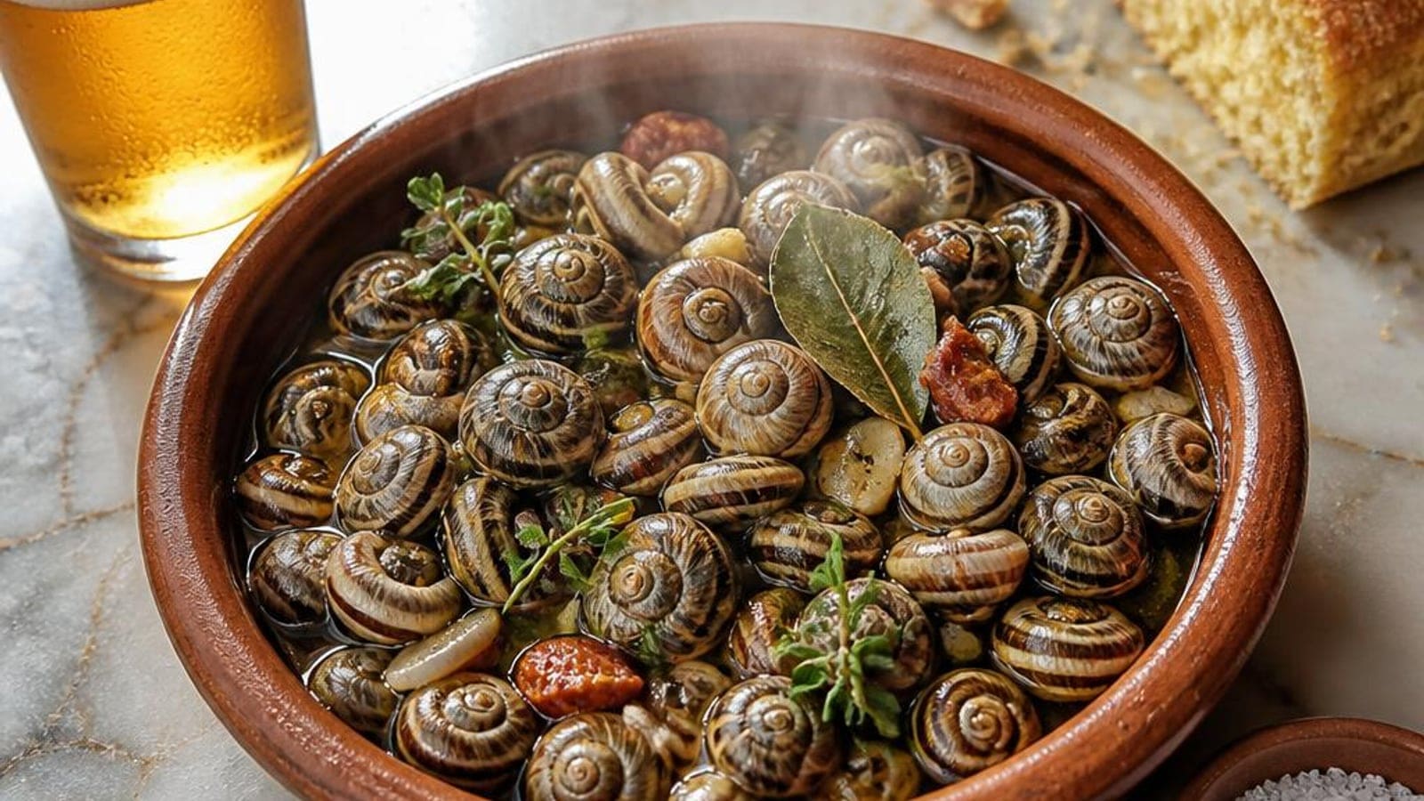 Caracóis à Portuguesa — O Petisco Rei do Verão para Partilhar com Amigos, Cerveja Gelada e uma Tarde Inteira à Sombra (4,80€/4 Pessoas)