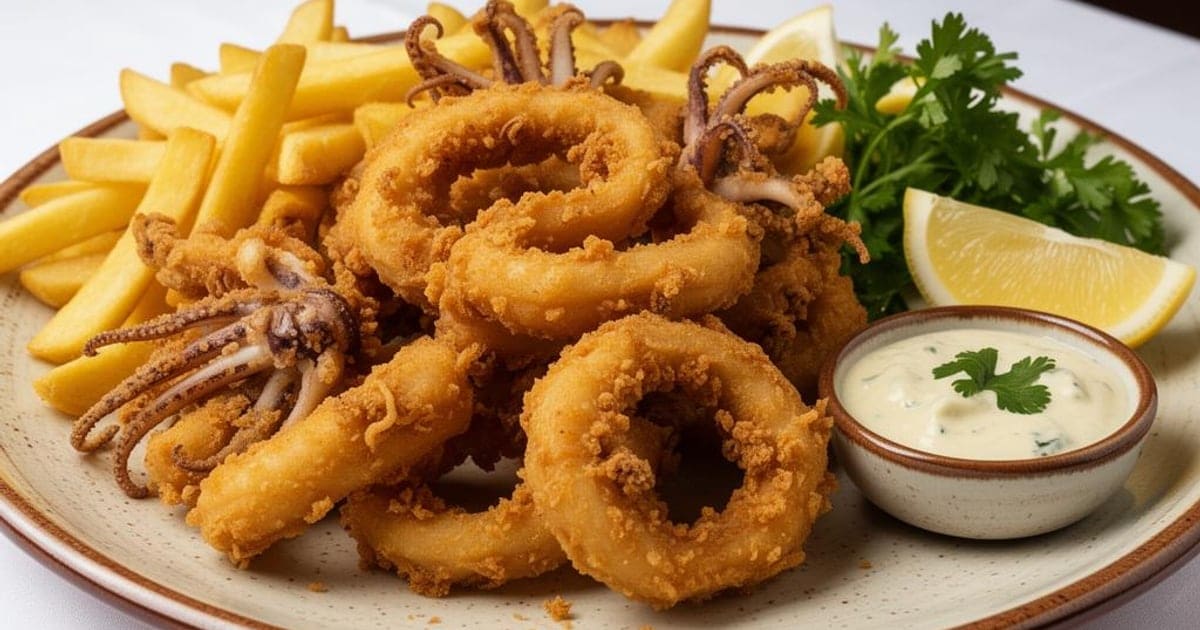 Choco Frito à Setubalense: O Segredo da Crocância Real (4,90€ p/ 4)
