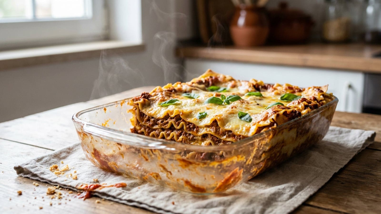 Lasanha de Carne Caseira à Portuguesa: Receita Fácil com Bechamel Cremoso (4,85€/4 Pessoas)
