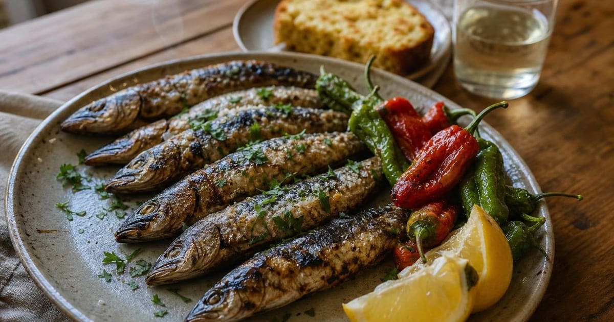 Sardinhas na Airfryer em 8 min: Sem Fumo em Casa (4,86€ p/ 4)